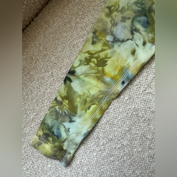 Primary Baby Toddler Leggings Stretch Green Blue size 3 Kids - Picture 4 of 7